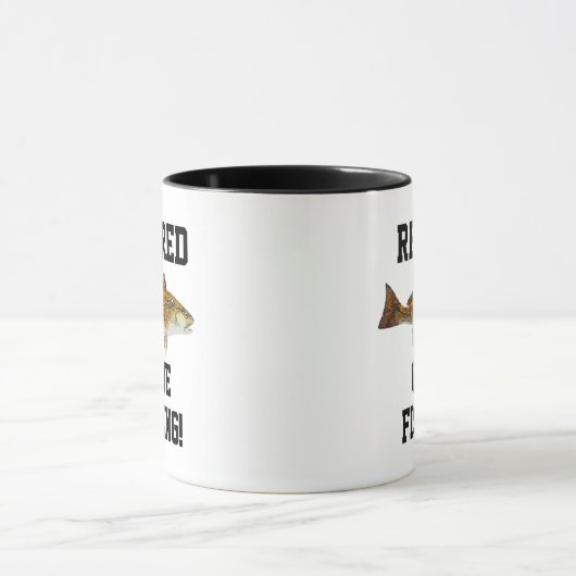 Rotbarsch-Rotbarsch-Fisch Tasse (Zentrum)