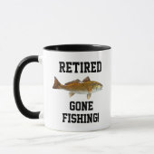 Rotbarsch-Rotbarsch-Fisch Tasse (Links)