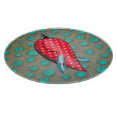 Rotbarsch Schneidebrett (Ecke)