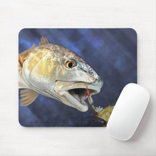 Rotbarsch-Streik Mousepad (Mit Mouse)