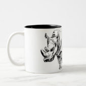 Rotbarsch Zweifarbige Tasse (Links)