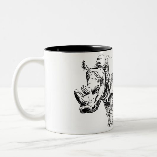 Rotbarsch Zweifarbige Tasse (Links)