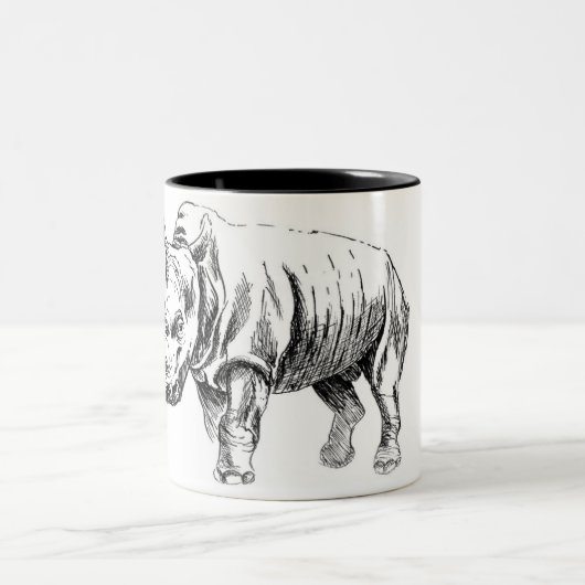 Rotbarsch Zweifarbige Tasse (Mittel)