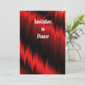 Rotbarsche Einladung (Stehend Vorderseite)