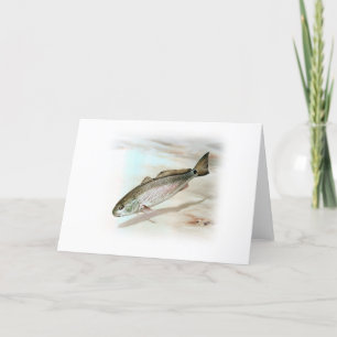 Rotbarsche Kunst Karte