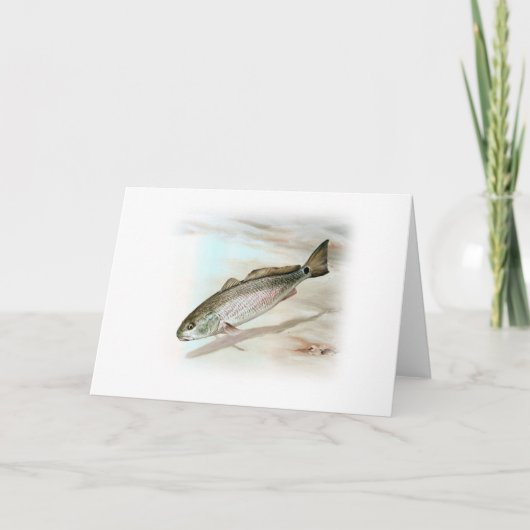 Rotbarsche Kunst Karte (Vorderseite)