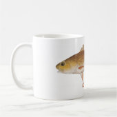 ROTBARSCHE, rote Fische Kaffeetasse (Links)