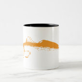 Rotbarsche Zweifarbige Tasse (Mittel)