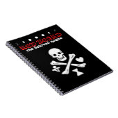 Rotbart-Notizbuch Notizblock (Rechte Seite)