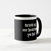 Rotbart-Pyrate-Saga-Kaffeetasse Tasse (VorderseiteRechts)