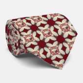 RotBase-Drum Kaleidoskop-Muster Necktie Krawatte (Gerollt)
