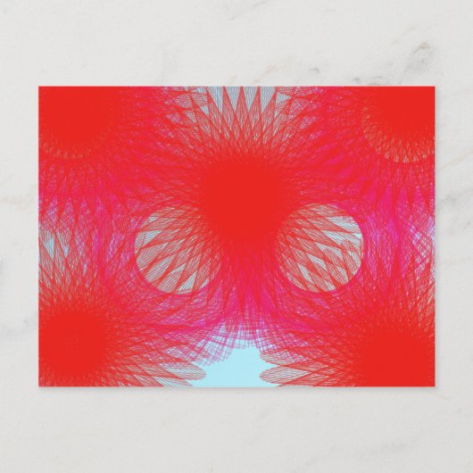 Rotbasteln Postkarte (Vorderseite)