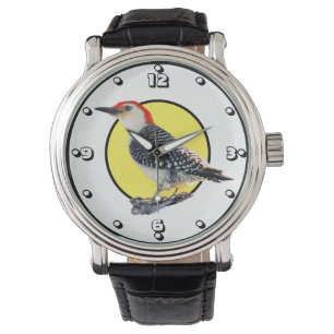 Rotbauchspecht Armbanduhr