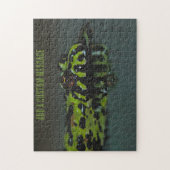Rotbauchunke-Porträt Puzzle (Vertikal)