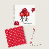 Rotbäuerchen Notizblock