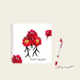 Rotbäuerchen Notizblock