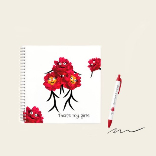 Rotbäuerchen Notizblock