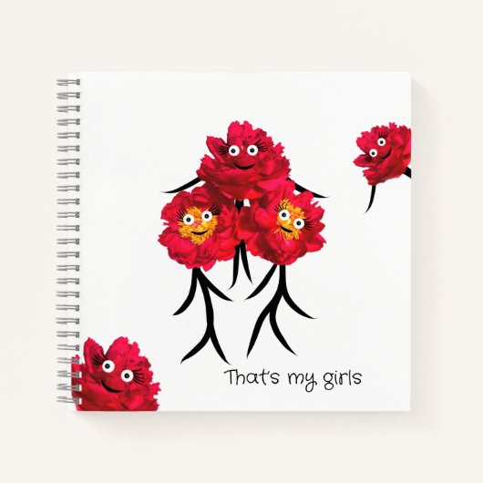 Rotbäuerchen Notizblock (Vorderseite)