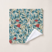 Rotbeerbaum, William Morris Badhandtuch Set (Waschlappen)