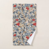 Rotbeerbaum, William Morris Badhandtuch Set (Handtuch)
