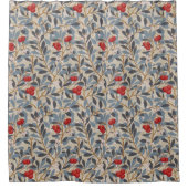 Rotbeerbaum, William Morris Duschvorhang (Vorderseite)