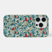 Rotbeerbaum, William Morris iPhone Hülle (Rückseite (Horizontal))