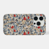 Rotbeerbaum, William Morris iPhone Hülle (Rückseite (Horizontal))