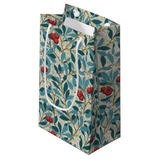 Rotbeerbaum, William Morris Kleine Geschenktüte (Vorderseite Schrägansicht)