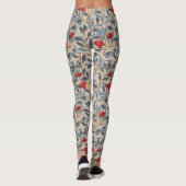 Rotbeerbaum, William Morris Leggings (Rückseite)