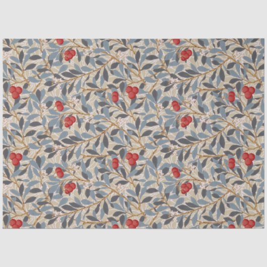 Rotbeerbaum, William Morris Seidenpapier (Vorderseite)