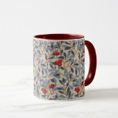 Rotbeerbaum, William Morris Tasse (VorderseiteRechts)