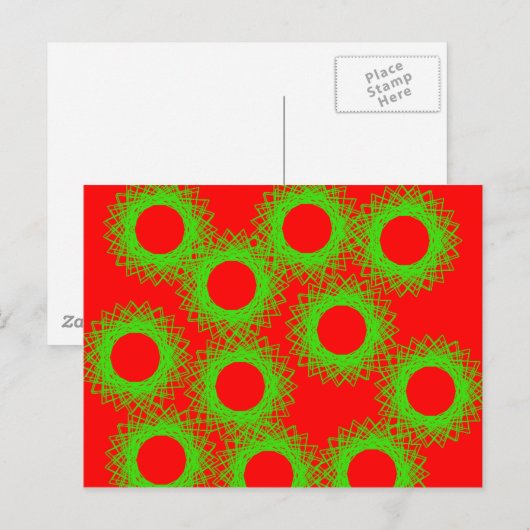 Rotbeerkreis Postkarte (Vorne/Hinten)