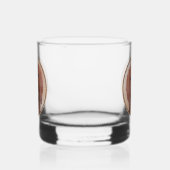 Rotbein-Innenmalerei - Niedliche Original Hundkuns Whiskyglas (Rechts)