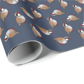 Rotbeintridge Geschenkpapier (Rolleneckpunkt)