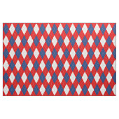 Rotblau-Weiße Raute Muster Stoff (Fat Quarter (45,7 x 55,9 cm))