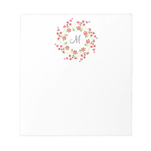 Rotblütendrama Notizblock