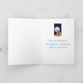 Rotblütenvogel Karte (Innenseite)