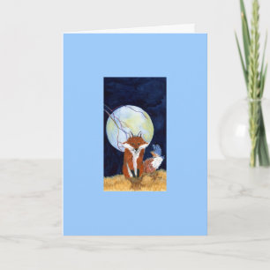 Rotblütenvogel Karte