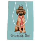 Rotbone-Vater-Mittlerbeutel Mittlere Geschenktüte (Rückseite)