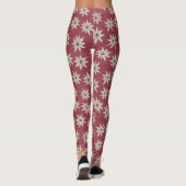Rotbraun Leggings (Rückseite)