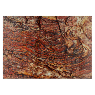 Rotbraune Rock Textur Schneidebrett