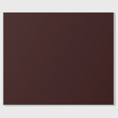 Rotbraunes Wrapping Paper Geschenkpapier (Flach)