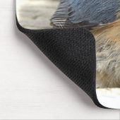 Rotbrüstiger Kleiber Mousepad (Ecke)