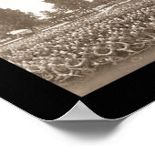 ROTC Fort Myer WWI Foto 1917 Poster (Ecke)