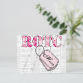 ROTC-Mama: Gewollt Hilfe Postkarte (Stehend Vorderseite)