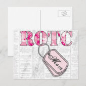 ROTC-Mama: Gewollt Hilfe Postkarte (Vorne/Hinten)