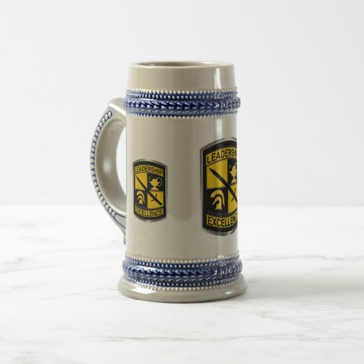 ROTC Reserve Officers' Training Corps Bierglas (Vorderseite Links)