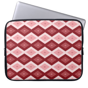Rotdiamantenmuster Laptopschutzhülle