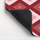 Rotdiamantenmuster Mousepad (Ecke)