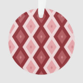 Rotdiamantenmuster Ornament (Vorderseite)